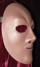 neoprene neutral female theatre mask for sale