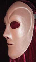 neutral male mask for theatrical training neoprene  for sale